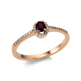 Redgold Ruby Ring