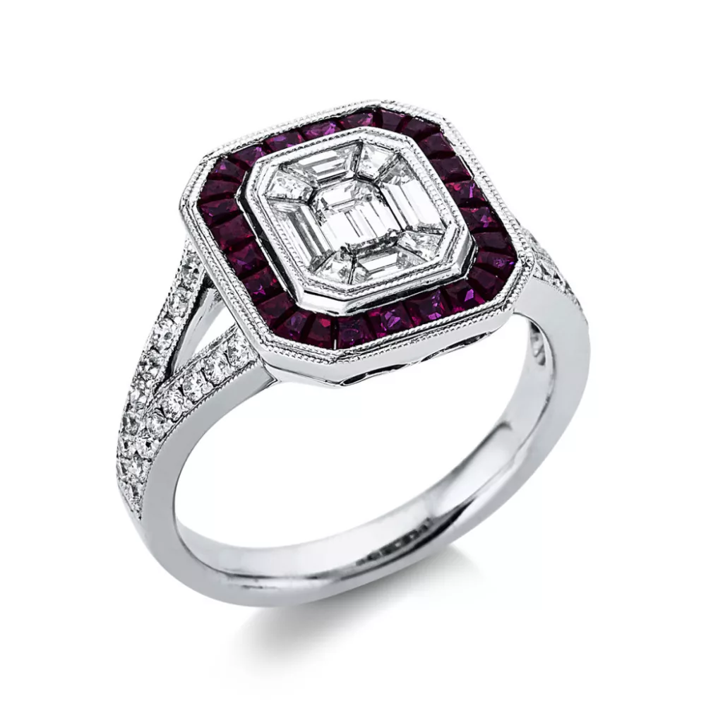 Whitegold Ruby Ring