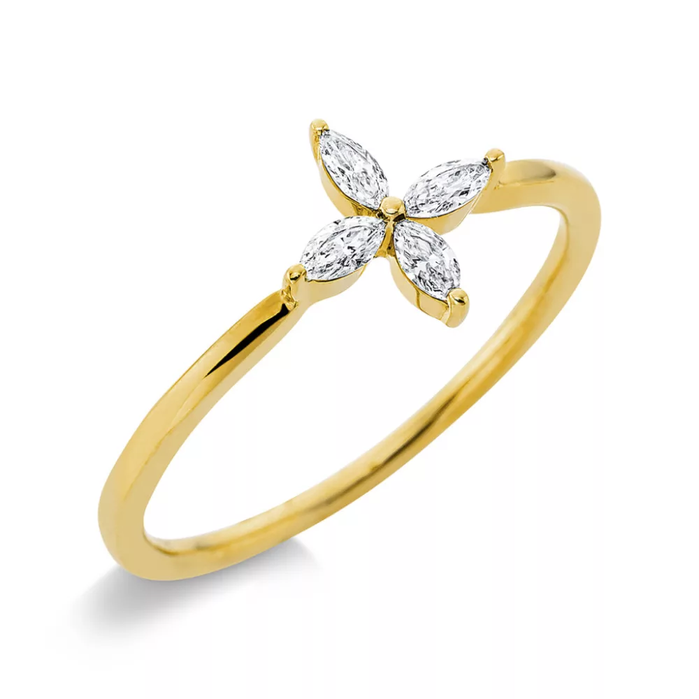 Yellowgold Diamond Ring