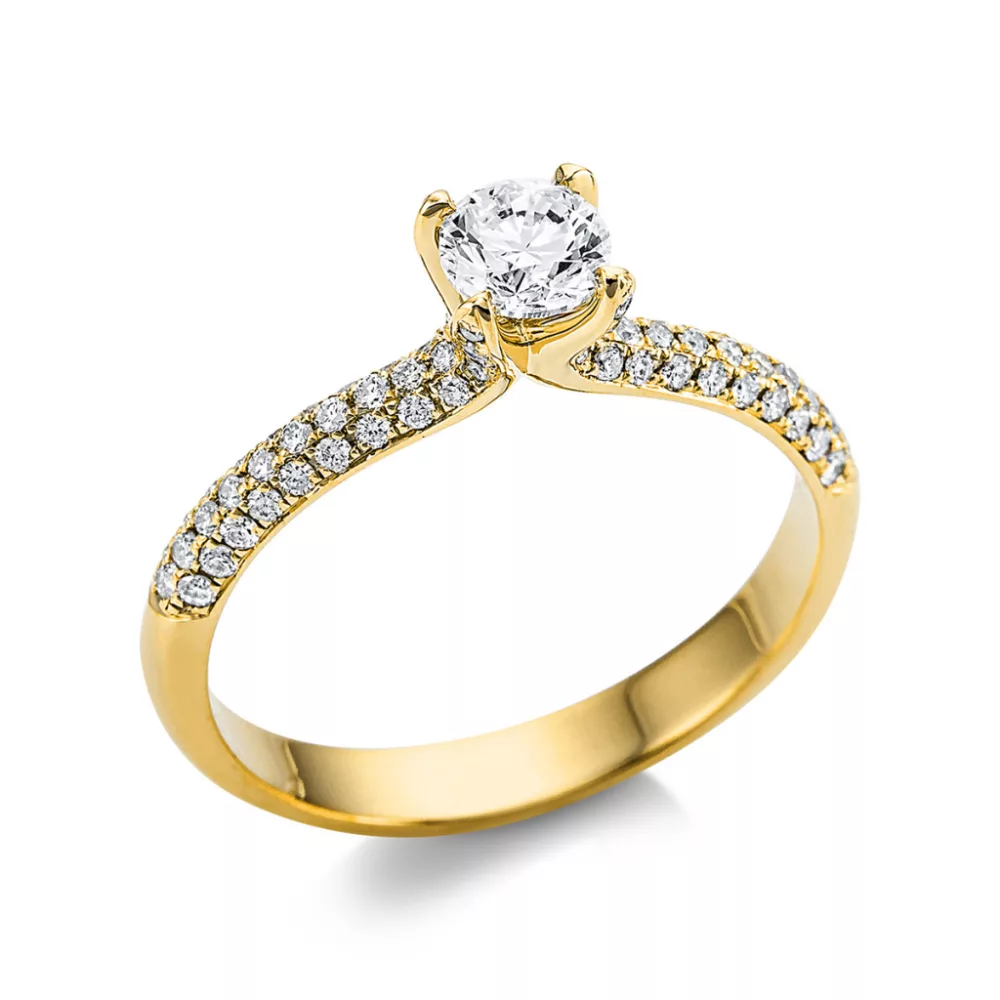 Yellowgold Diamond Ring