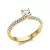 Yellowgold Diamond Ring