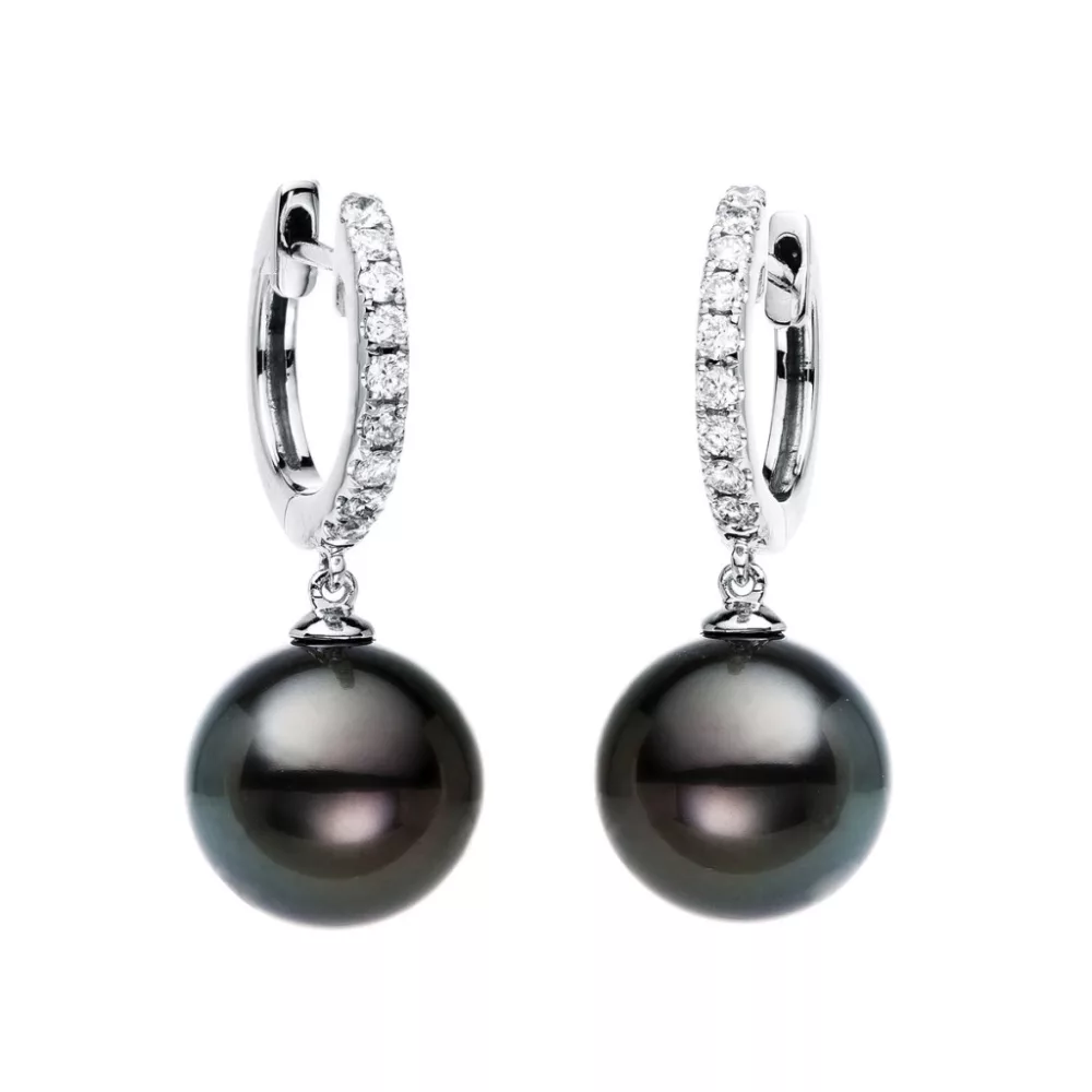 Whitegold Diamond Earrings