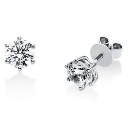 Fehérarany Gyémánt Fülbevaló