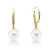 Yellowgold Diamond Earrings