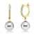 Yellowgold Diamond Earrings