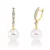 Yellowgold Diamond Earrings
