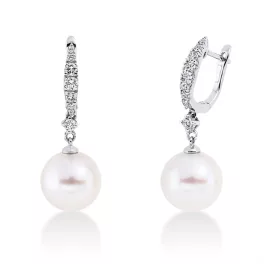 Whitegold Diamond Earrings