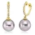Yellowgold Diamond Earrings
