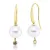 Yellowgold Diamond Earrings