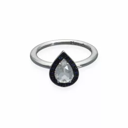 White Gold  Topaz Ring