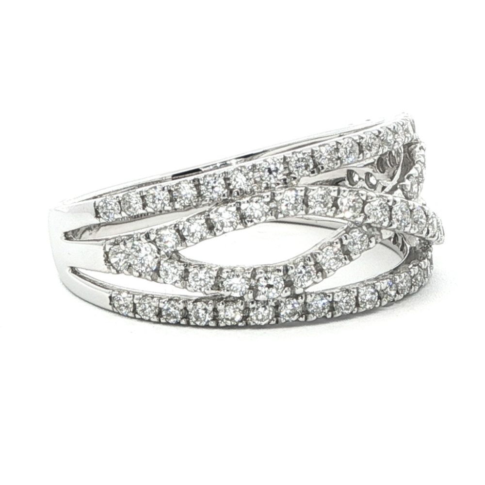 Fehérarany Gyémánt Gyűrű