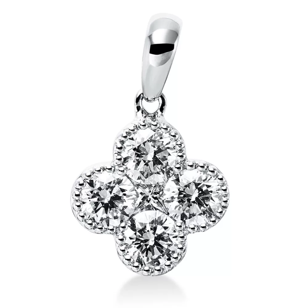 Whitegold Diamond Pendant