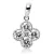 Whitegold Diamond Pendant