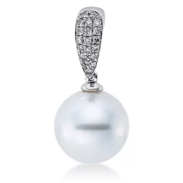 Whitegold Diamond Pendant