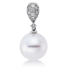 Whitegold Diamond Pendant