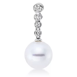 Whitegold Diamond Pendant