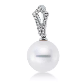 Whitegold Diamond Pendant