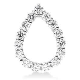 Whitegold Diamond Pendant