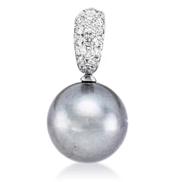 Whitegold Diamond Pendant