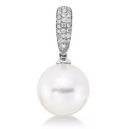 Whitegold Diamond Pendant