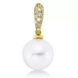 Yellowgold Diamond Pendant