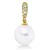 Yellowgold Diamond Pendant
