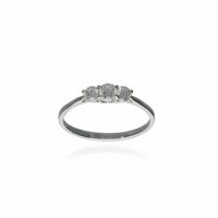 Fehérarany Gyémánt Gyűrű