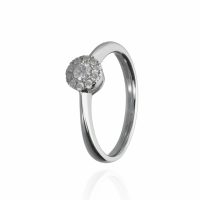 Fehérarany Gyémánt Gyűrű