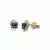Yellow Gold Sapphire Earrings