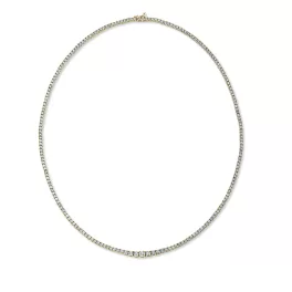 Yellowgold Diamond Necklace
