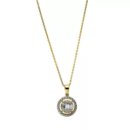 Yellowgold Diamond Necklace