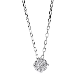 Whitegold Diamond Necklace