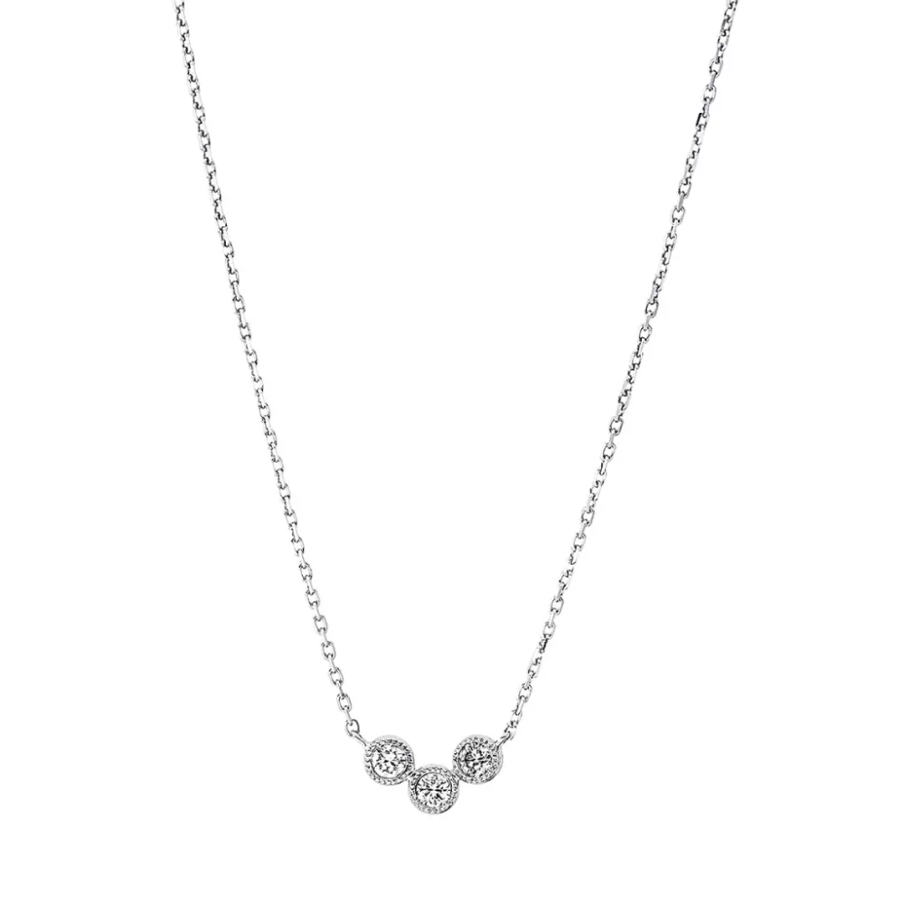 Fehérarany Gyémánt Nyaklánc