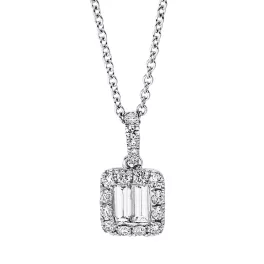 Whitegold Diamond Necklace