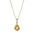 Yellowgold Citrine Necklace