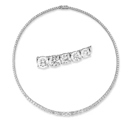 Whitegold Diamond Necklace
