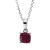 Whitegold Ruby Necklace
