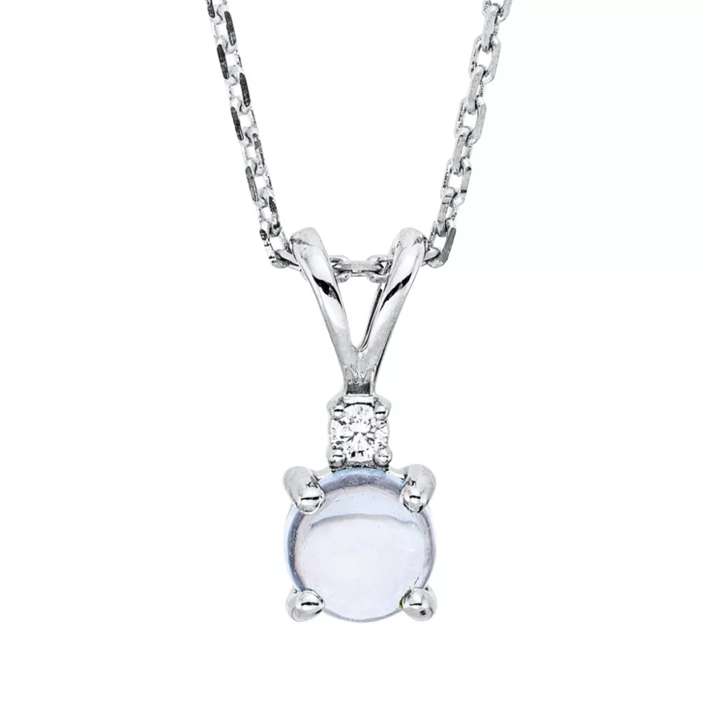 Fehérarany Topáz Nyaklánc