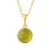 Sárga arany Peridot Nyaklánc