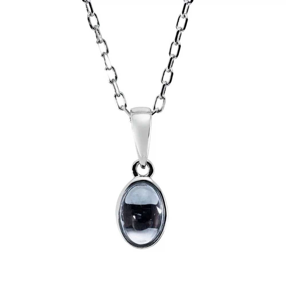 Fehérarany Topáz Nyaklánc