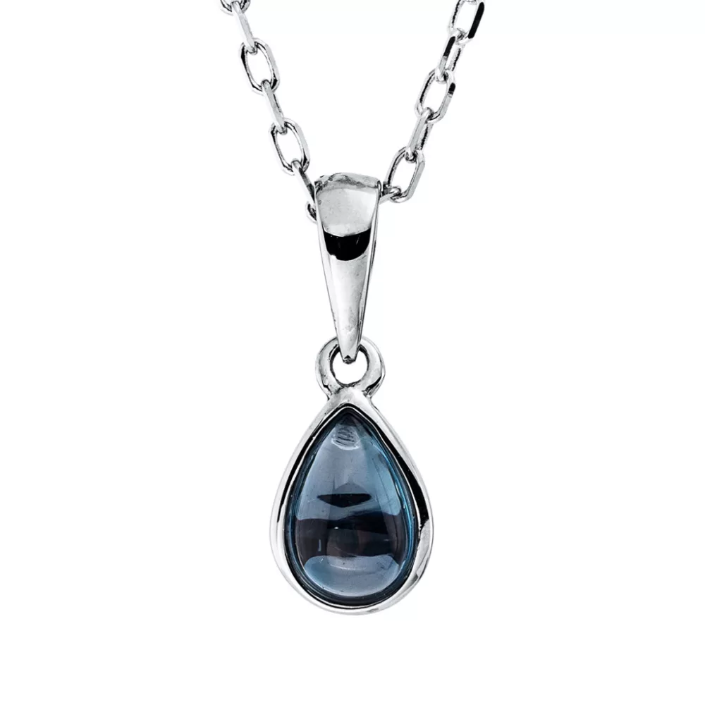 Fehérarany Topáz Nyaklánc