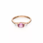Rosegold Sapphire Ring