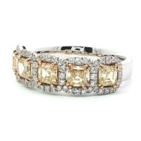 Fehérarany Gyémánt Gyűrű