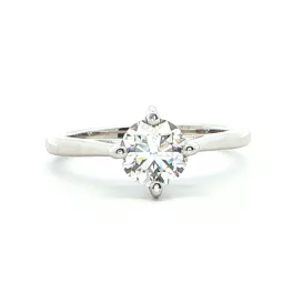 White Gold Diamond Engagement Ring