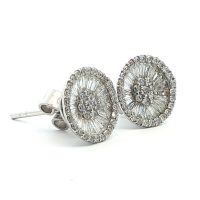 Fehérarany Gyémánt Fülbevaló