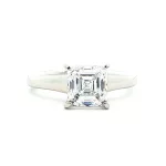 White Gold Diamond Engagement Ring