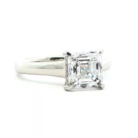 White Gold Diamond Engagement Ring