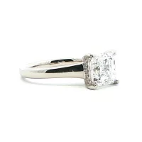 White Gold Diamond Engagement Ring