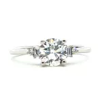 White Gold Diamond Engagement Ring