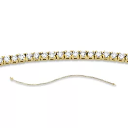 Yellowgold Diamond Bracelets